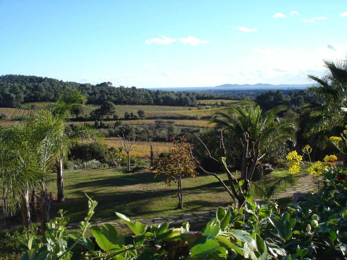 House With Garden And Sea View Villa La Londe-les-Maures Bagian luar foto